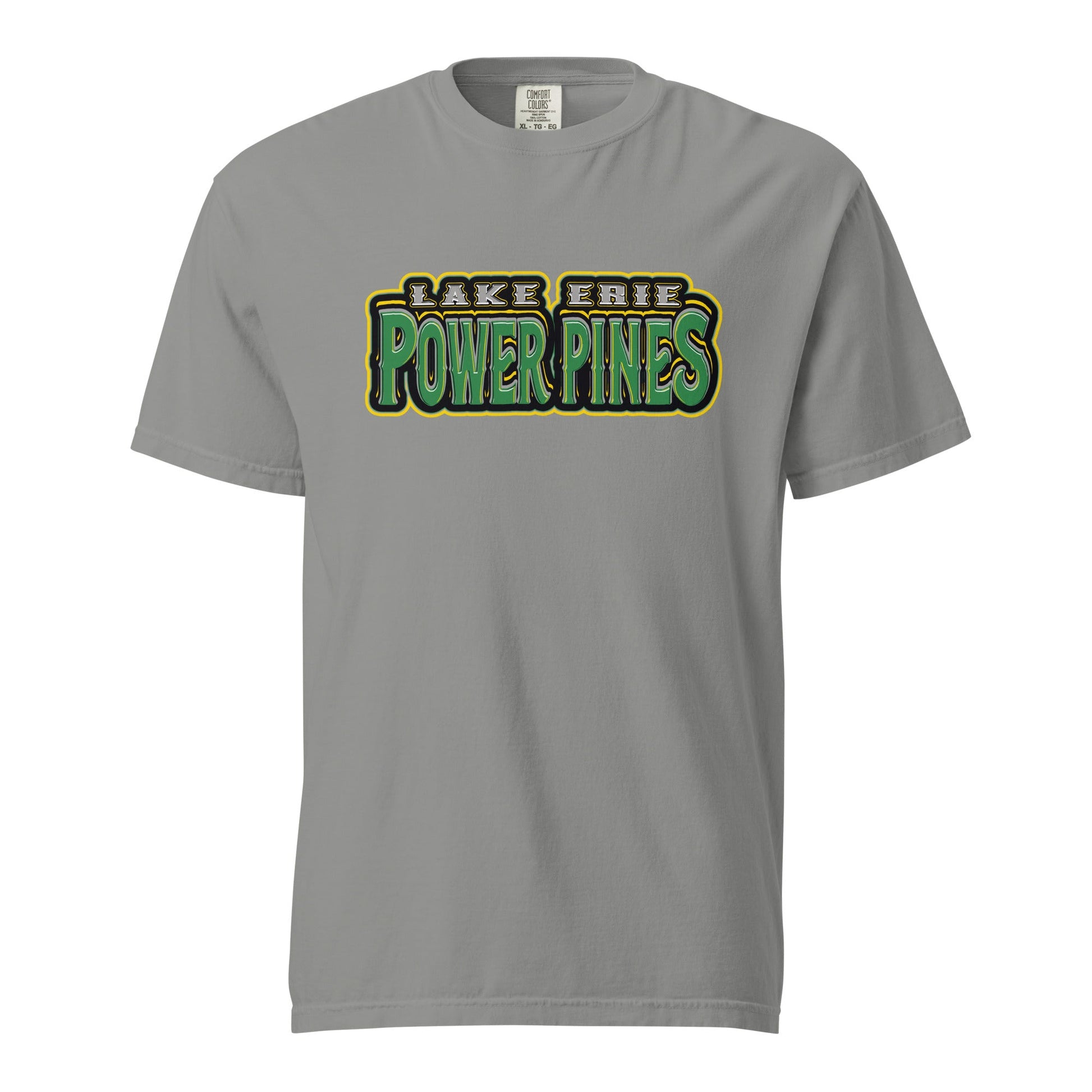 Signature | Comfort Colors T-Shirt | Lake Erie Power Pines | Script Logo