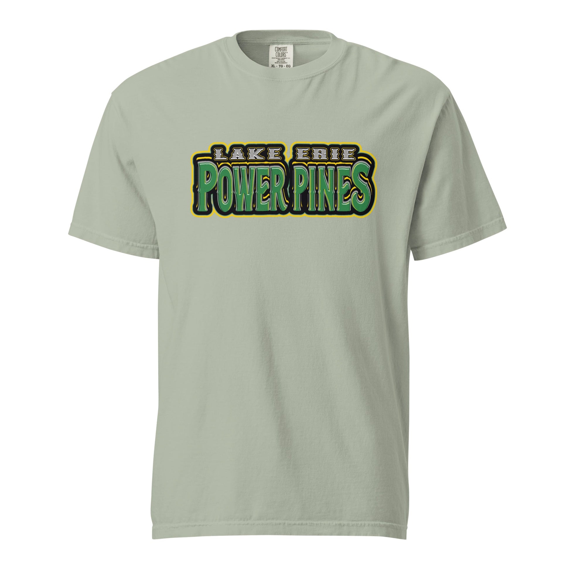 Signature | Comfort Colors T-Shirt | Lake Erie Power Pines | Script Logo