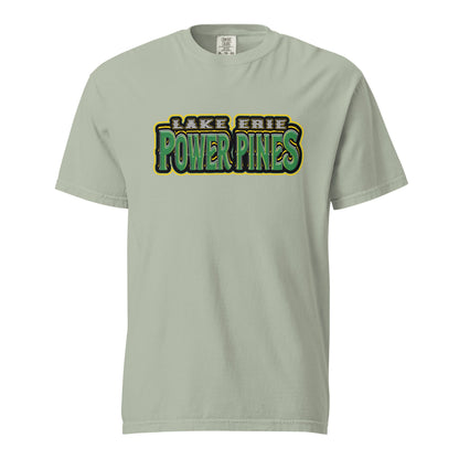 Signature | Comfort Colors T-Shirt | Lake Erie Power Pines | Script Logo