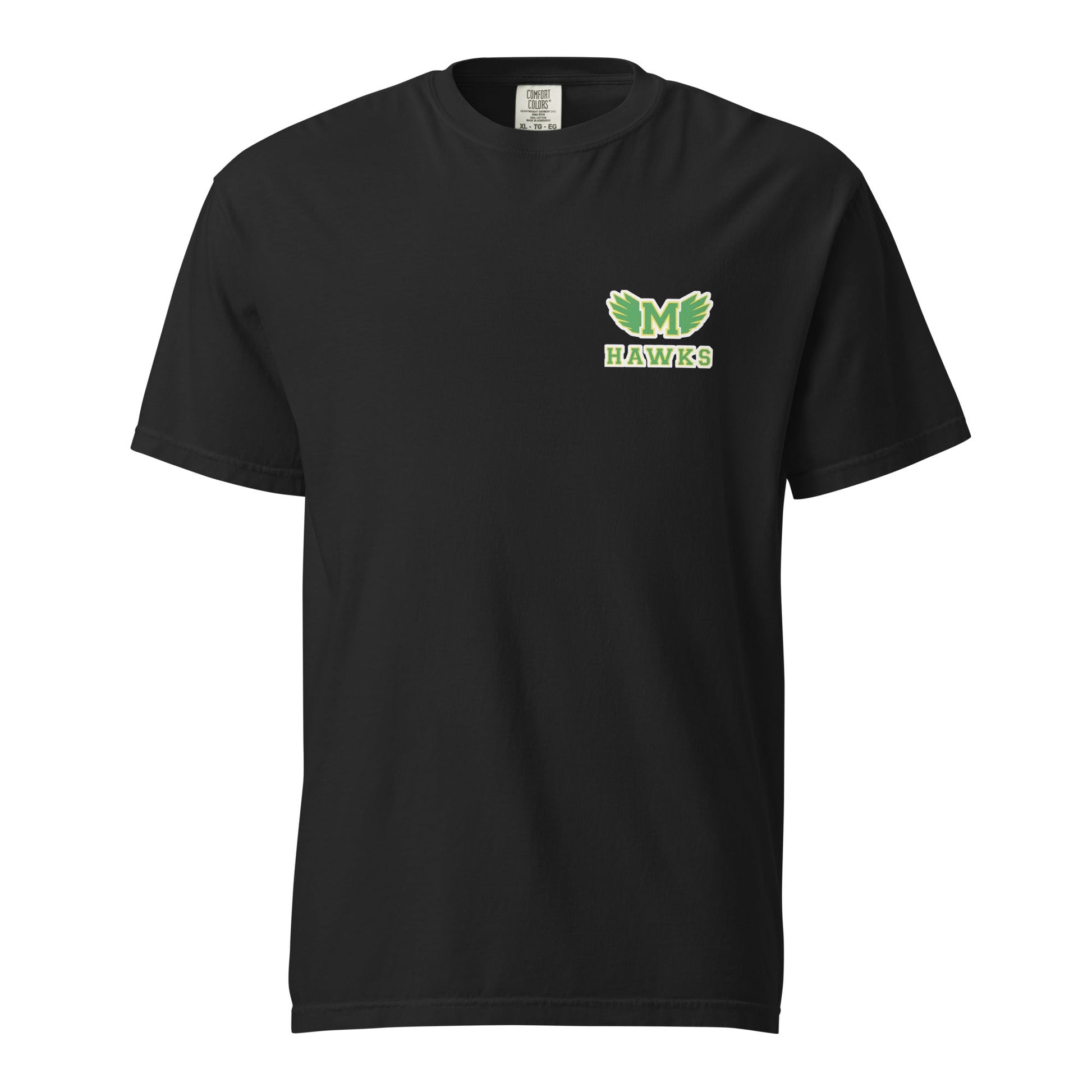 Signature | Comfort Colors T-Shirt | Lake Minneola Hawks Football | Icon Logo
