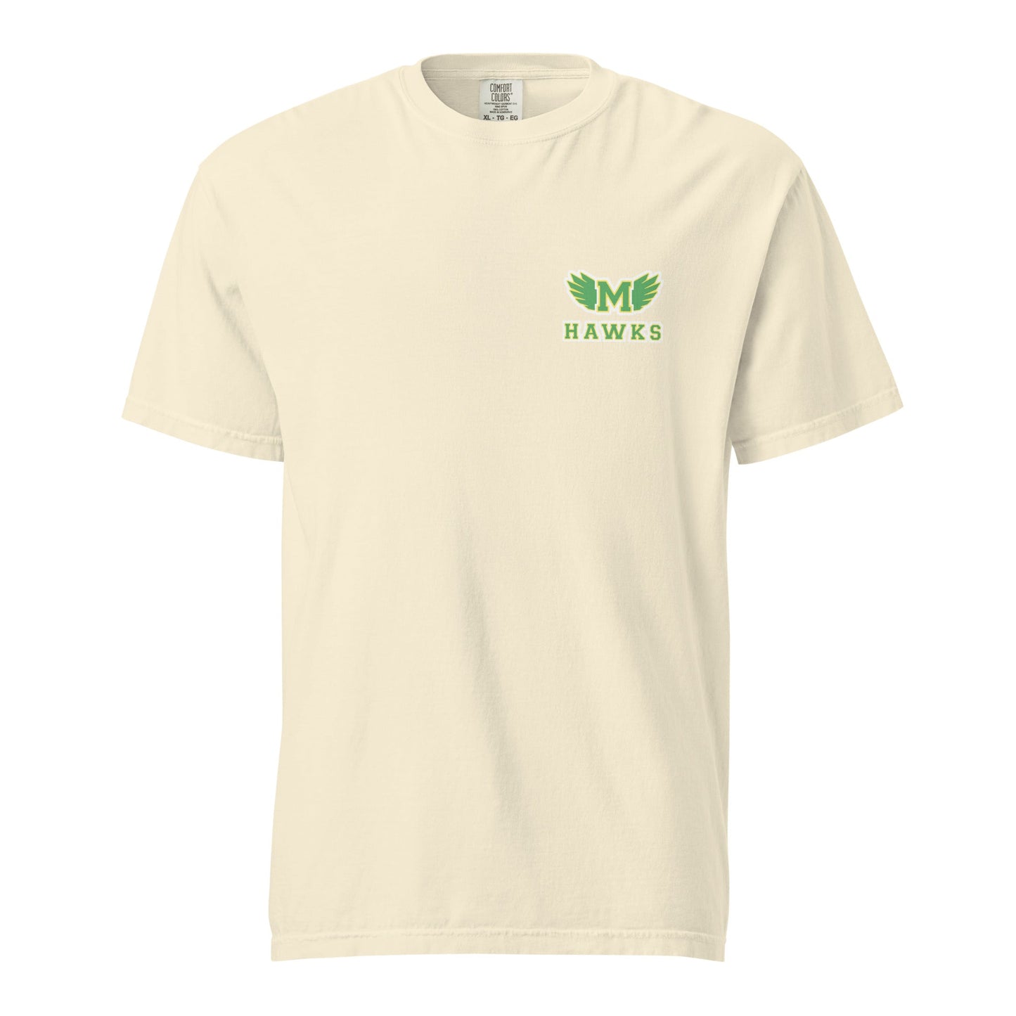Signature | Comfort Colors T-Shirt | Lake Minneola Hawks Football | Icon Logo