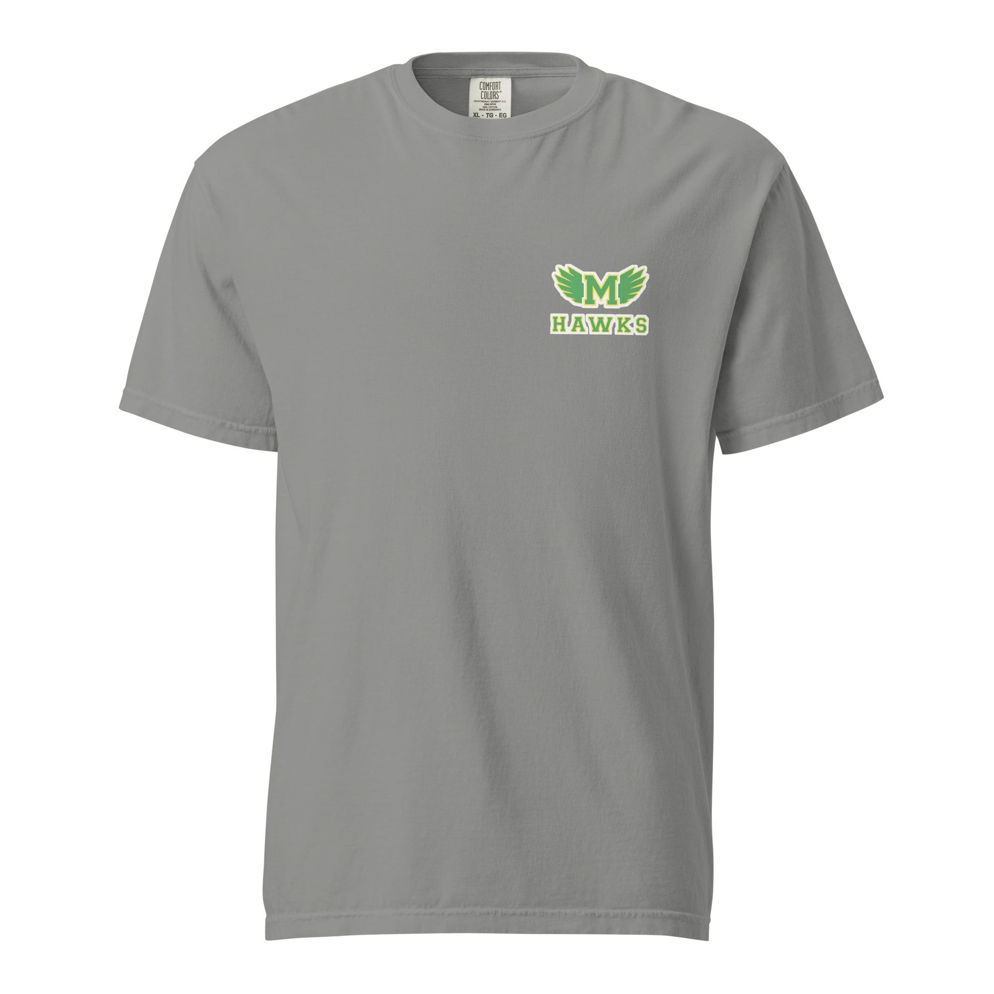 Signature | Comfort Colors T-Shirt | Lake Minneola Hawks Football | Icon Logo