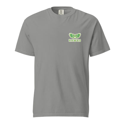 Signature | Comfort Colors T-Shirt | Lake Minneola Hawks Football | Icon Logo