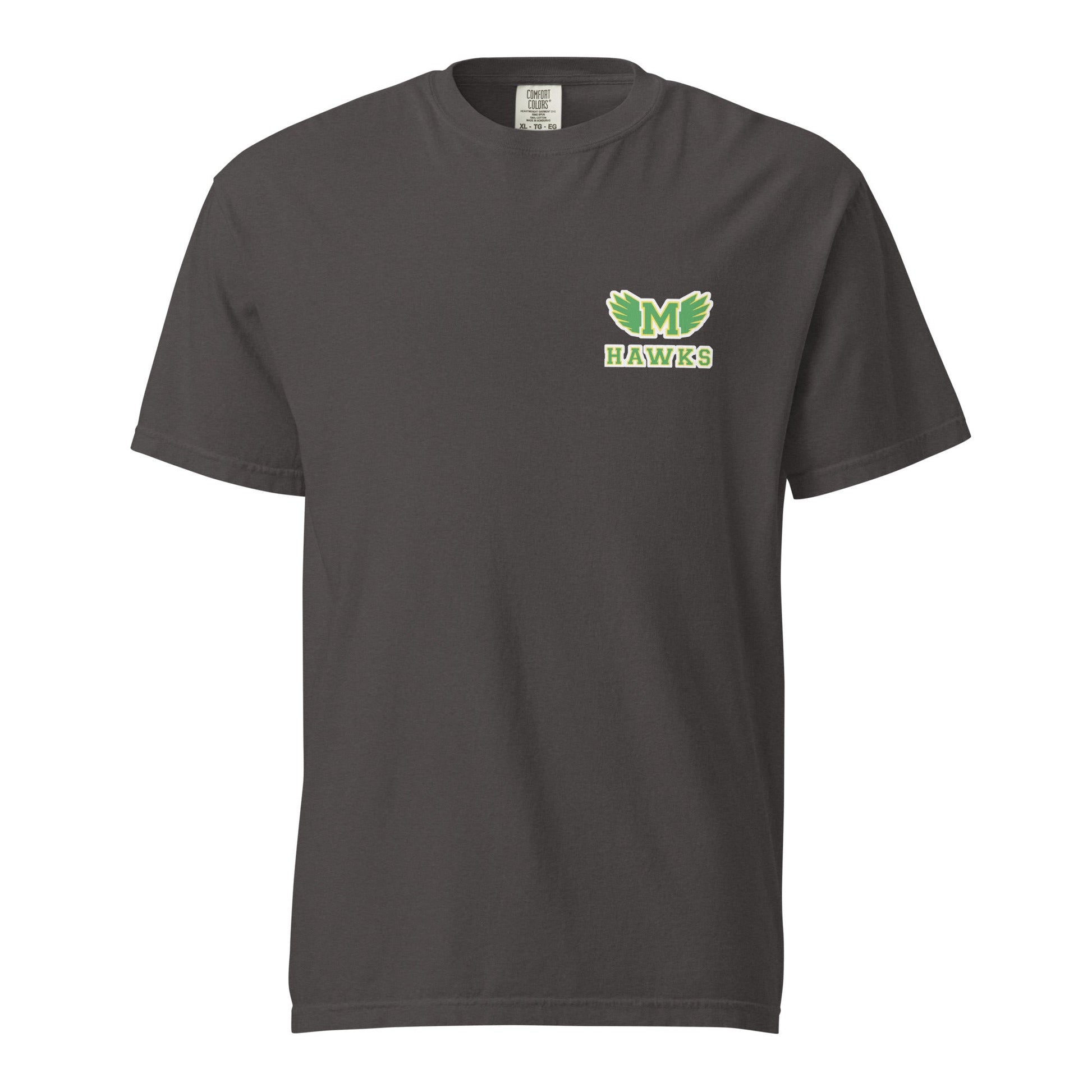 Signature | Comfort Colors T-Shirt | Lake Minneola Hawks Football | Icon Logo