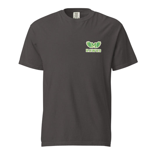 Signature | Comfort Colors T-Shirt | Lake Minneola Hawks Football | Icon Logo