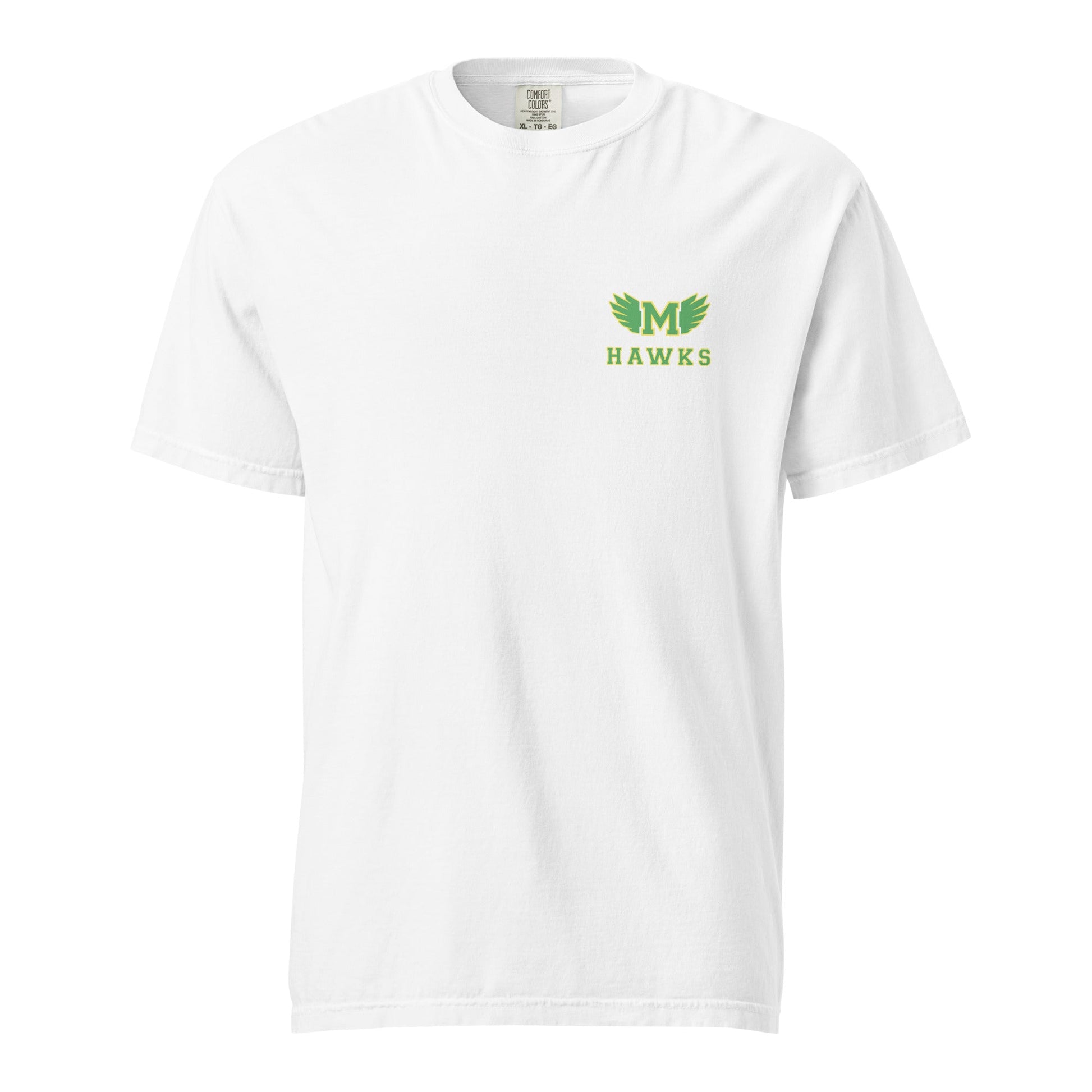 Signature | Comfort Colors T-Shirt | Lake Minneola Hawks Football | Icon Logo