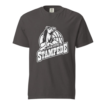 Signature | Comfort Colors T-Shirt | Lakeside Stampede | Basketball Mascot Logo