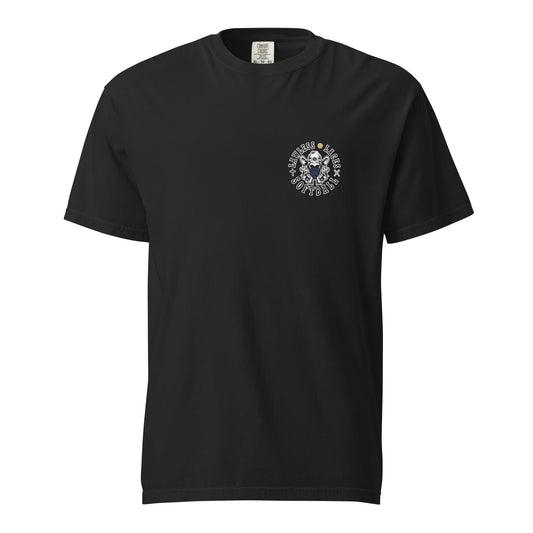 Signature | Comfort Colors T-Shirt | Lawless Laces Softball | Outlined Pocket Logo