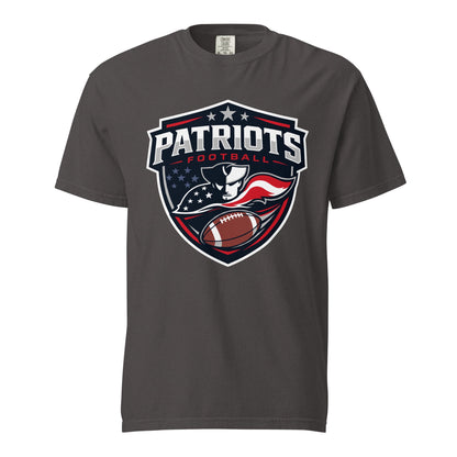 Signature | Comfort Colors T-Shirt | LFMS Athletics | Patriots Football Logo