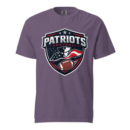 Signature | Comfort Colors T-Shirt | LFMS Athletics | Patriots Football Logo