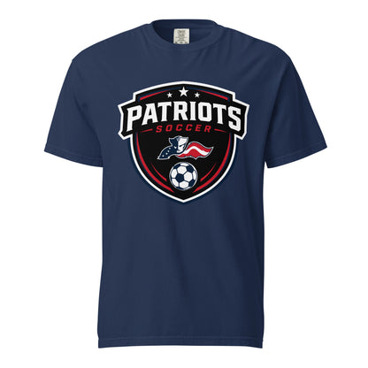 Signature | Comfort Colors T-Shirt | LFMS Athletics | Patriots Soccer Logo