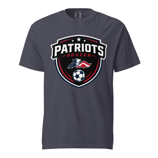 Signature | Comfort Colors T-Shirt | LFMS Athletics | Patriots Soccer Logo