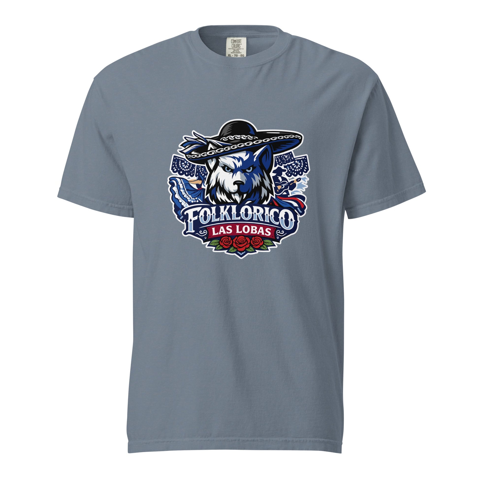 Signature | Comfort Colors T-Shirt | Los Lobitos | Las Lobas Logo