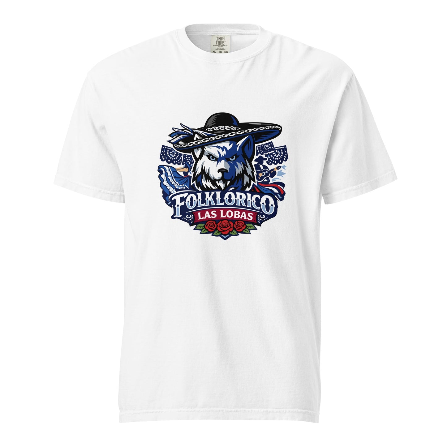 Signature | Comfort Colors T-Shirt | Los Lobitos | Las Lobas Logo