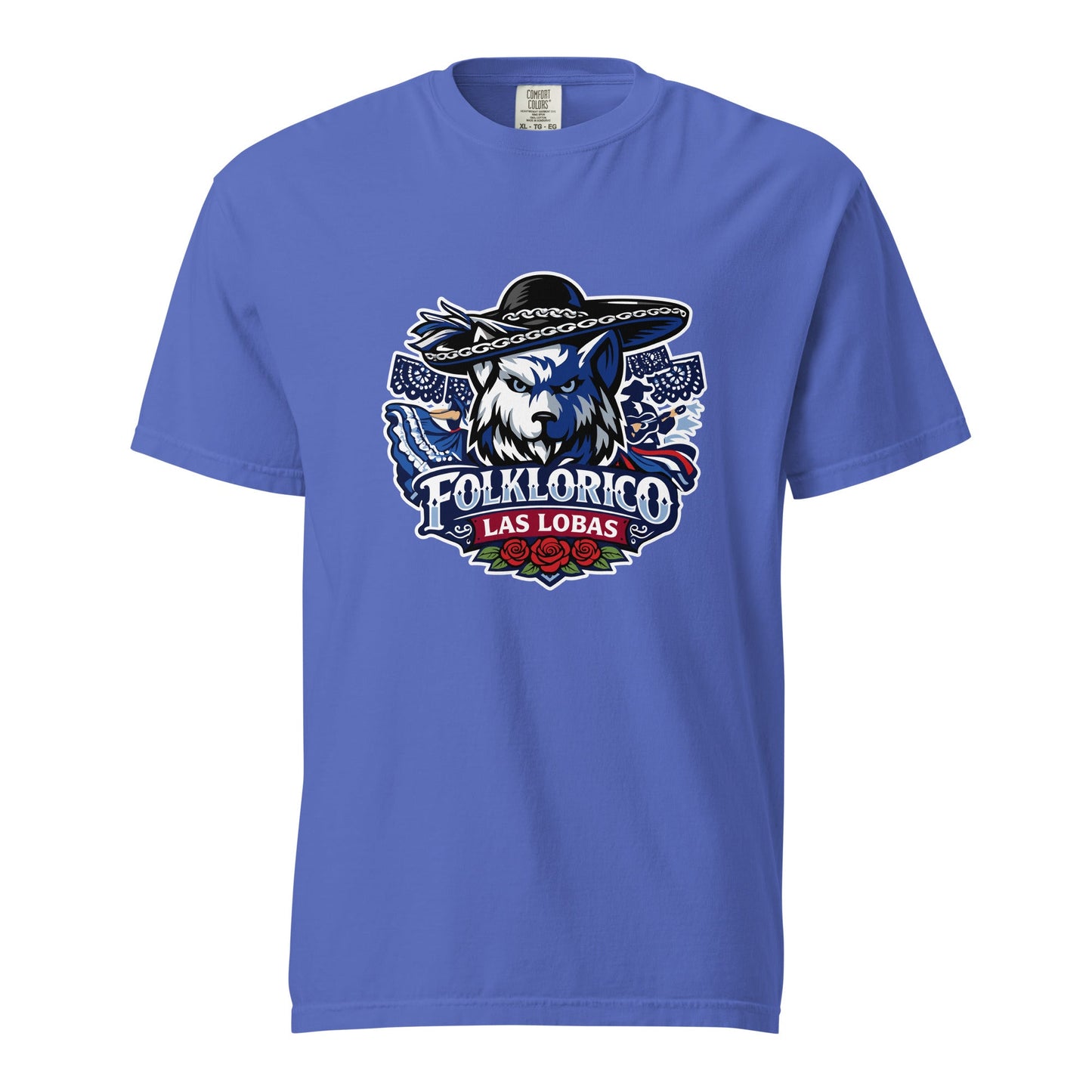 Signature | Comfort Colors T-Shirt | Los Lobitos | Las Lobas Logo