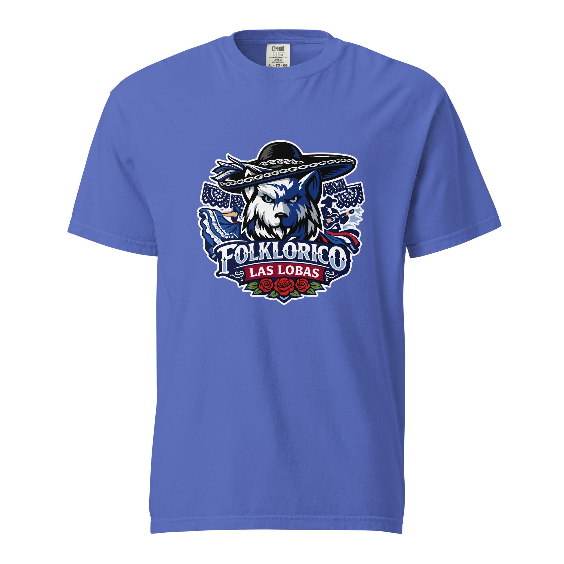 Signature | Comfort Colors T-Shirt | Los Lobitos | Las Lobas Logo