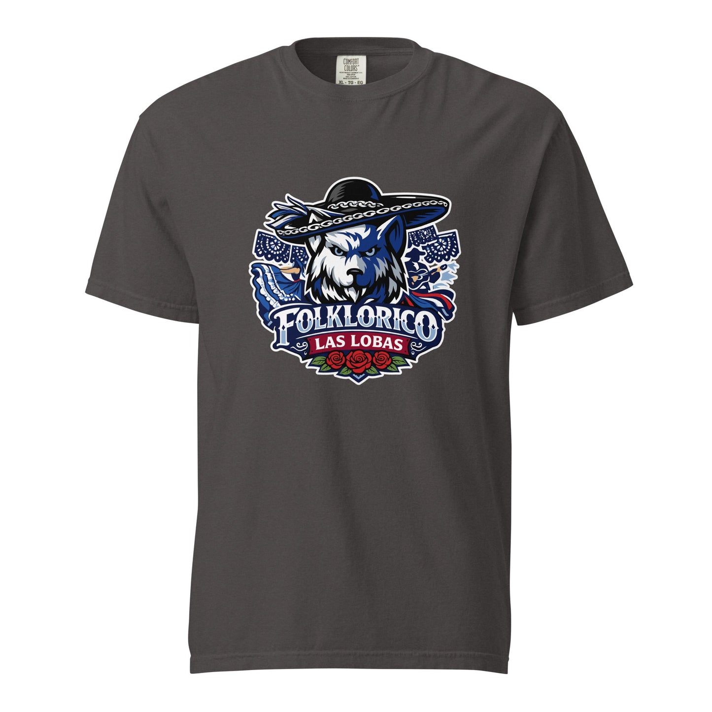 Signature | Comfort Colors T-Shirt | Los Lobitos | Las Lobas Logo