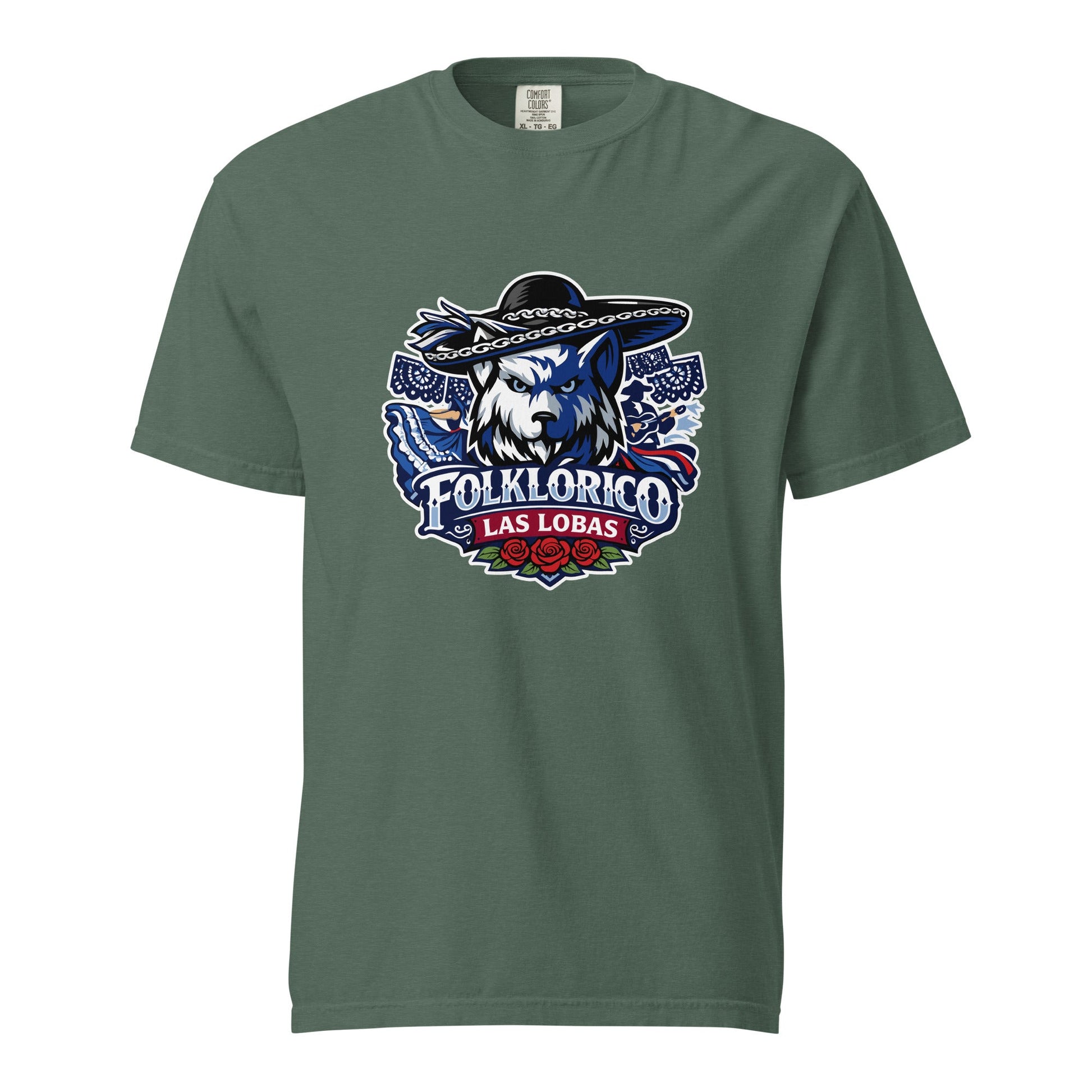 Signature | Comfort Colors T-Shirt | Los Lobitos | Las Lobas Logo
