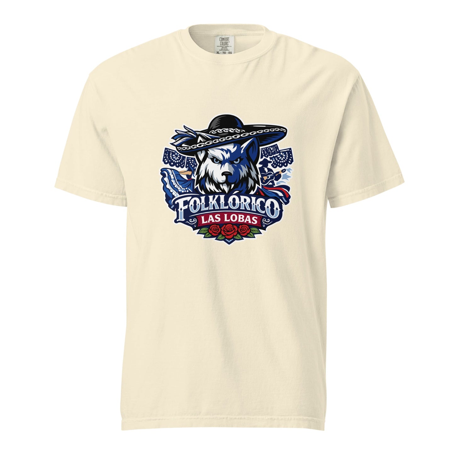 Signature | Comfort Colors T-Shirt | Los Lobitos | Las Lobas Logo