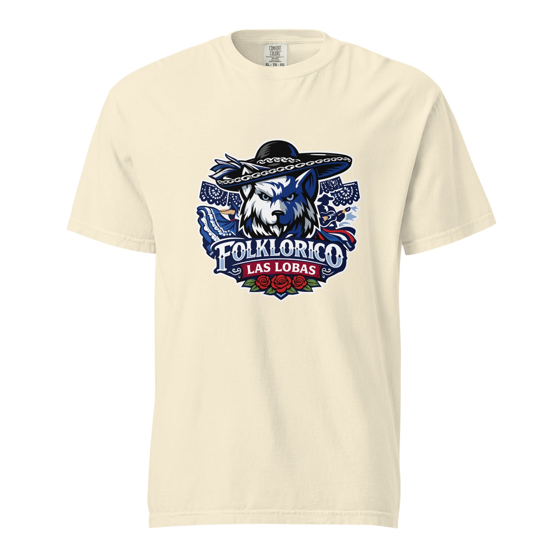 Signature | Comfort Colors T-Shirt | Los Lobitos | Las Lobas Logo