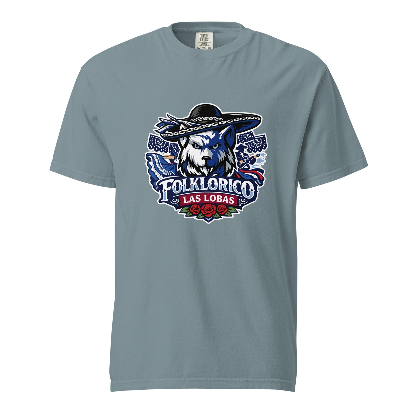 Signature | Comfort Colors T-Shirt | Los Lobitos | Las Lobas Logo