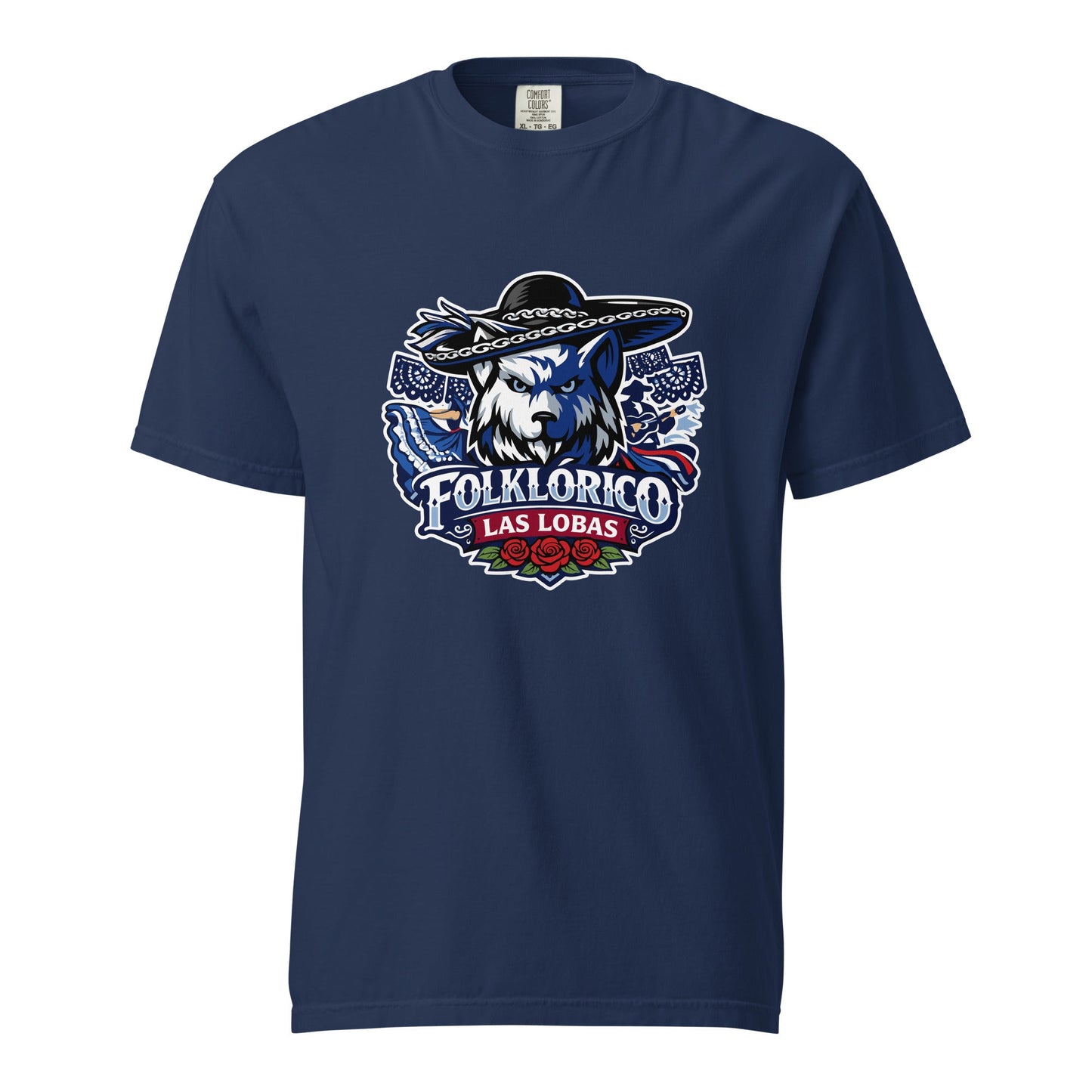 Signature | Comfort Colors T-Shirt | Los Lobitos | Las Lobas Logo