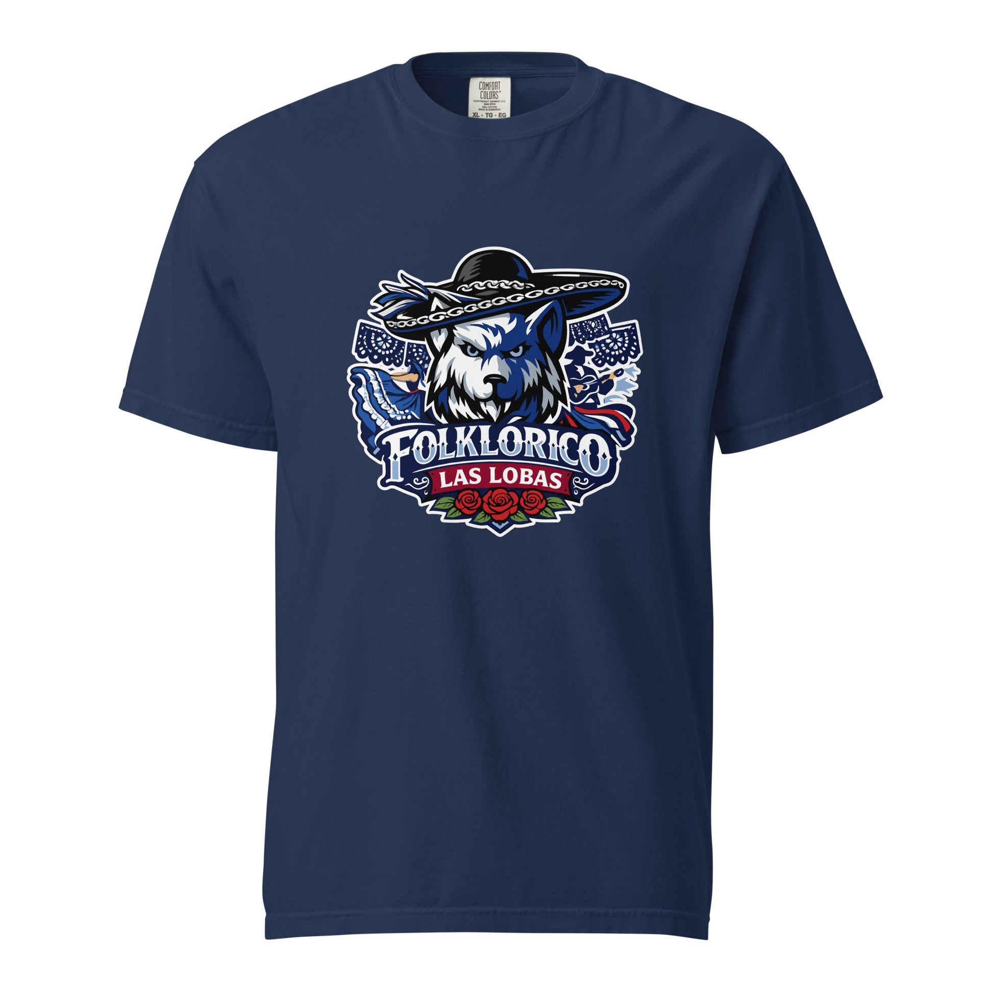 Signature | Comfort Colors T-Shirt | Los Lobitos | Las Lobas Logo