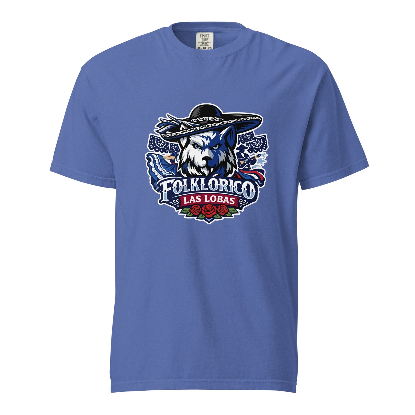 Signature | Comfort Colors T-Shirt | Los Lobitos | Las Lobas Logo