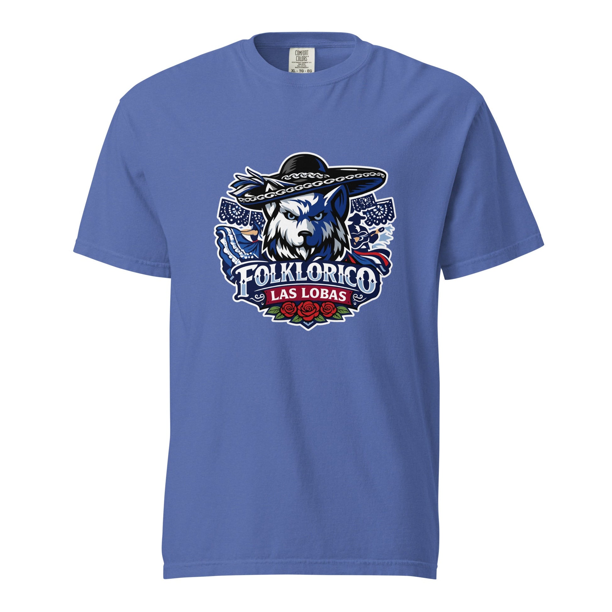Signature | Comfort Colors T-Shirt | Los Lobitos | Las Lobas Logo