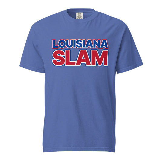 Signature | Comfort Colors T-Shirt | Louisiana Slam Baseball | Lettermark Alt Logo