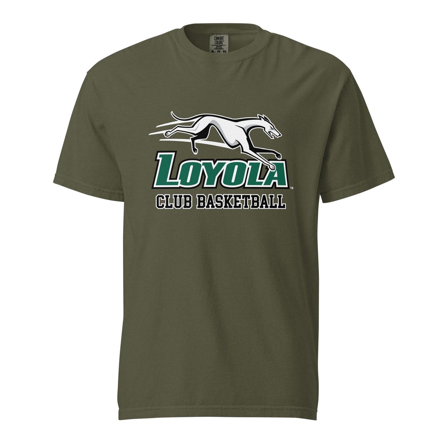Signature | Comfort Colors T-Shirt | Loyola MD Club Basketball | Alt Logo
