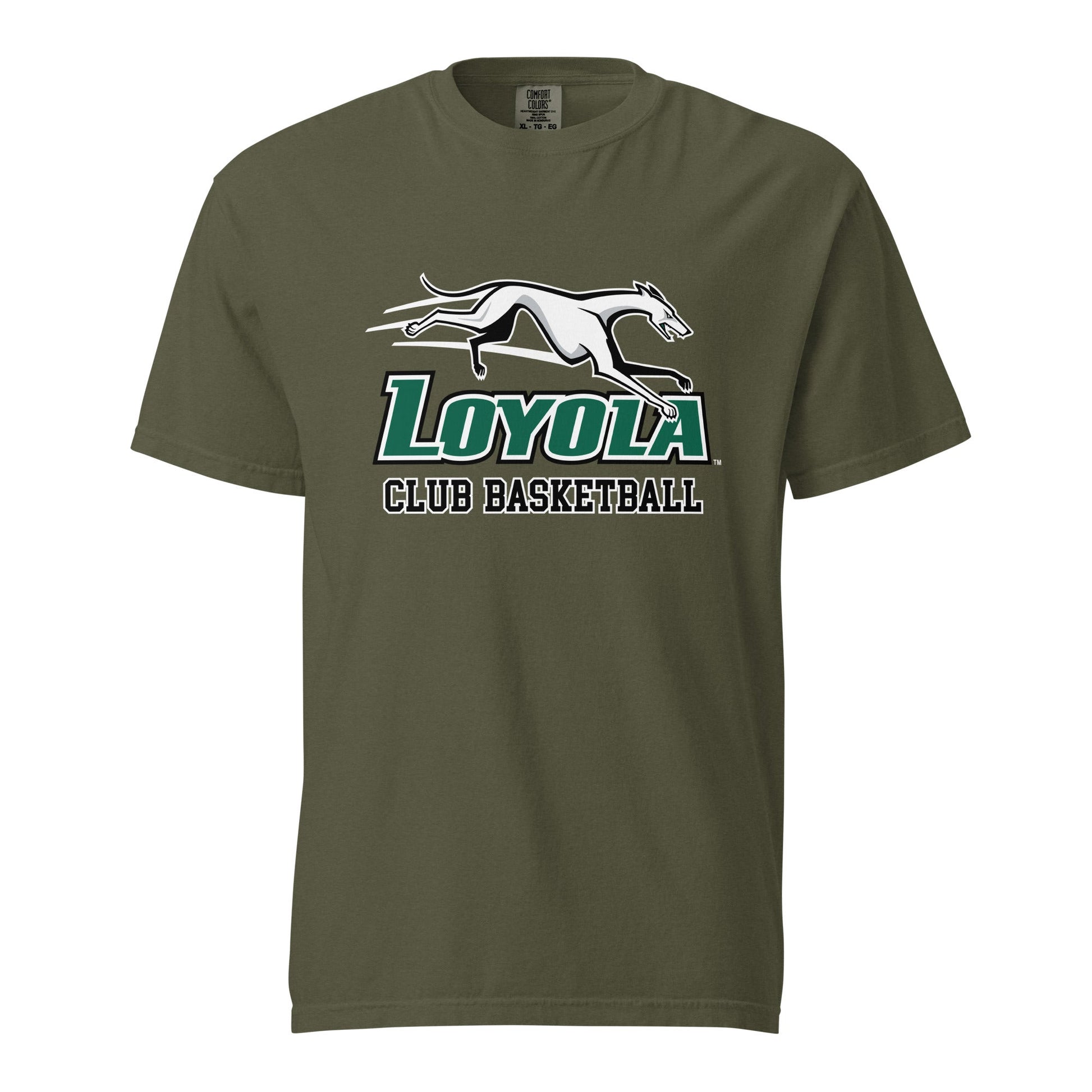 Signature | Comfort Colors T-Shirt | Loyola MD Club Basketball | Alt Logo