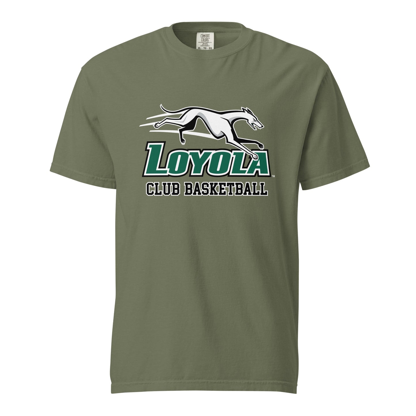 Signature | Comfort Colors T-Shirt | Loyola MD Club Basketball | Alt Logo