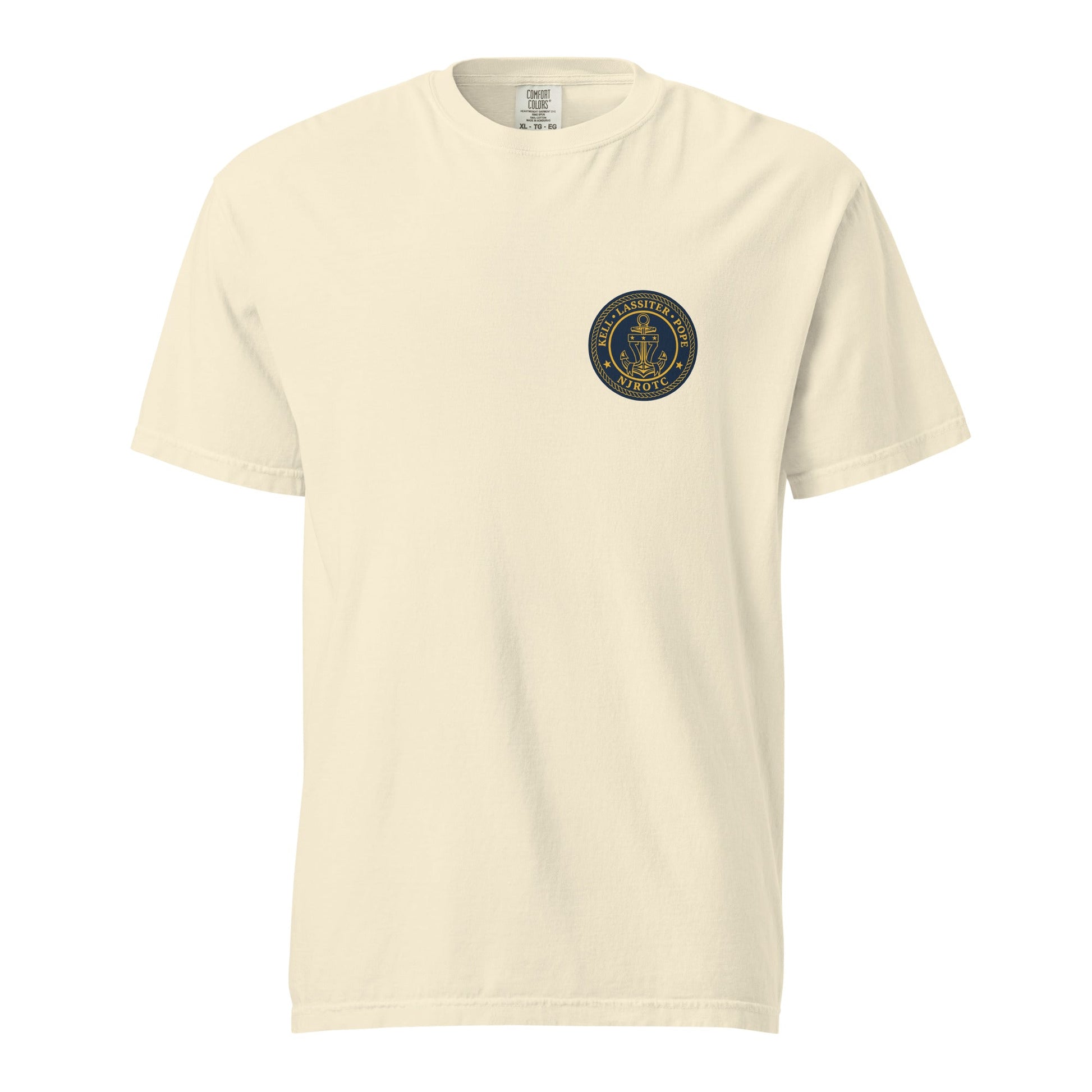 Signature | Comfort Colors T-Shirt | LPK NJROTC | Emblem Logo