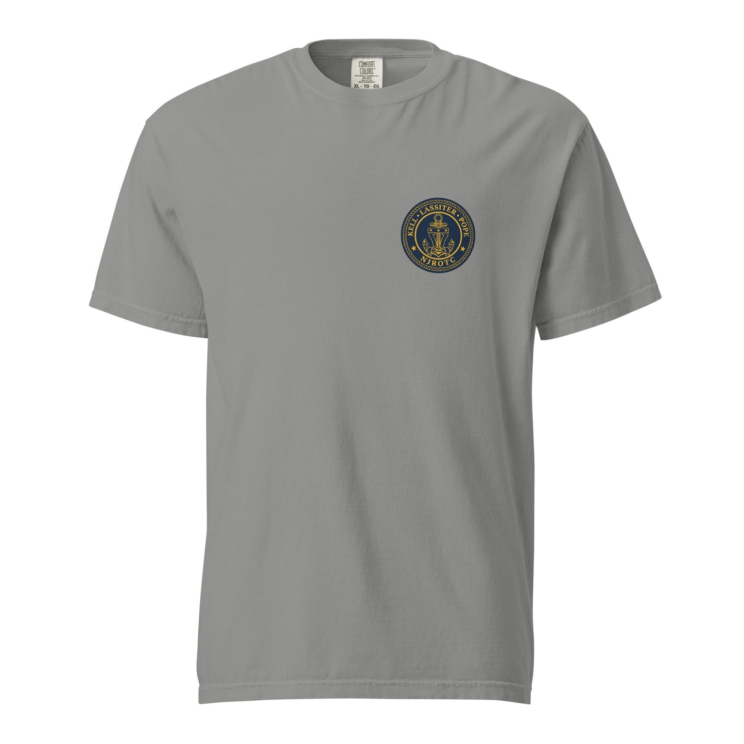 Signature | Comfort Colors T-Shirt | LPK NJROTC | Emblem Logo