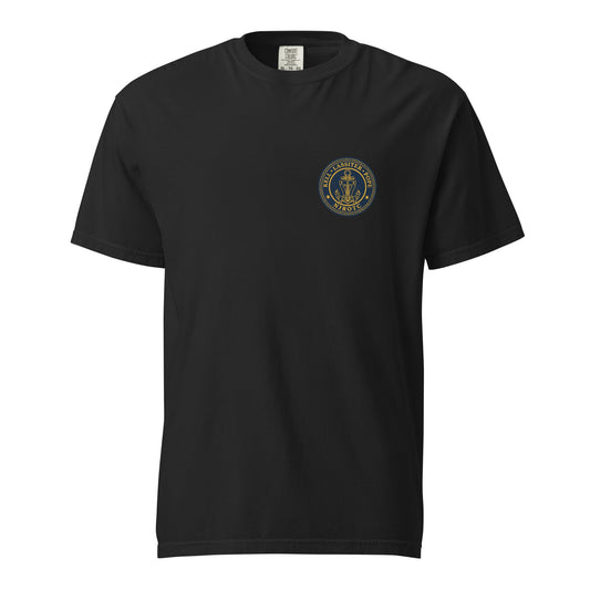 Signature | Comfort Colors T-Shirt | LPK NJROTC | Emblem Logo