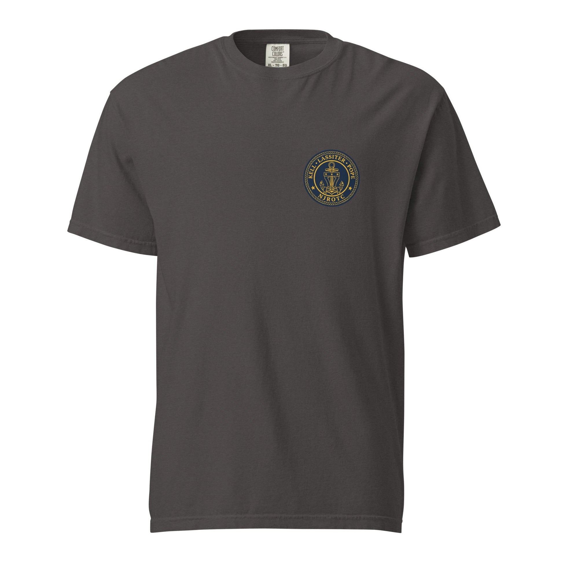 Signature | Comfort Colors T-Shirt | LPK NJROTC | Emblem Logo
