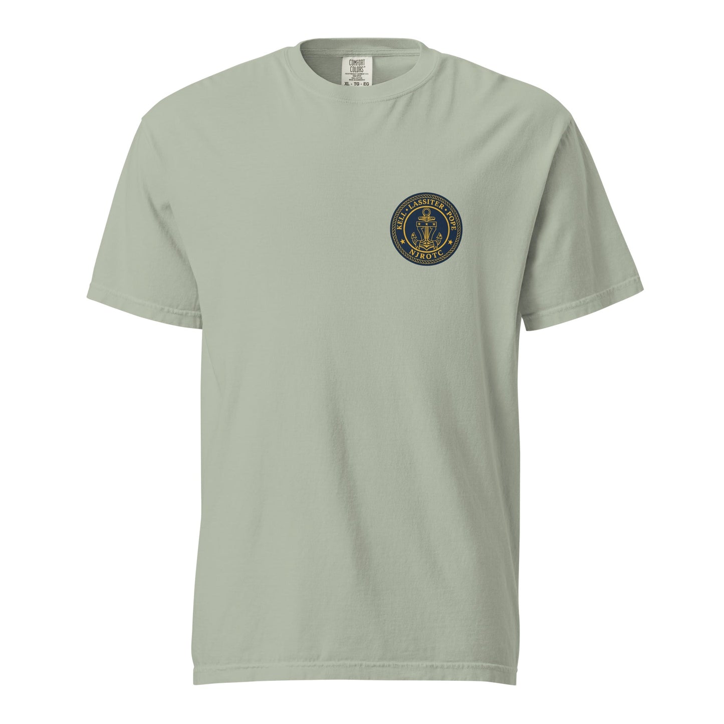 Signature | Comfort Colors T-Shirt | LPK NJROTC | Emblem Logo