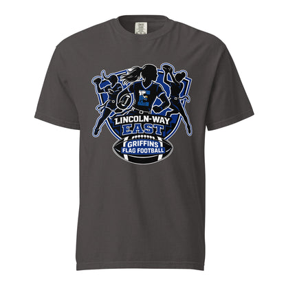 Signature | Comfort Colors T-Shirt | LWE Flag Football | Athletics Logo