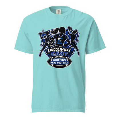 Signature | Comfort Colors T-Shirt | LWE Flag Football | Athletics Logo