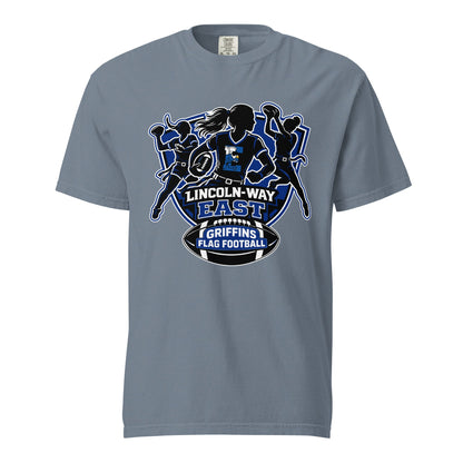 Signature | Comfort Colors T-Shirt | LWE Flag Football | Athletics Logo