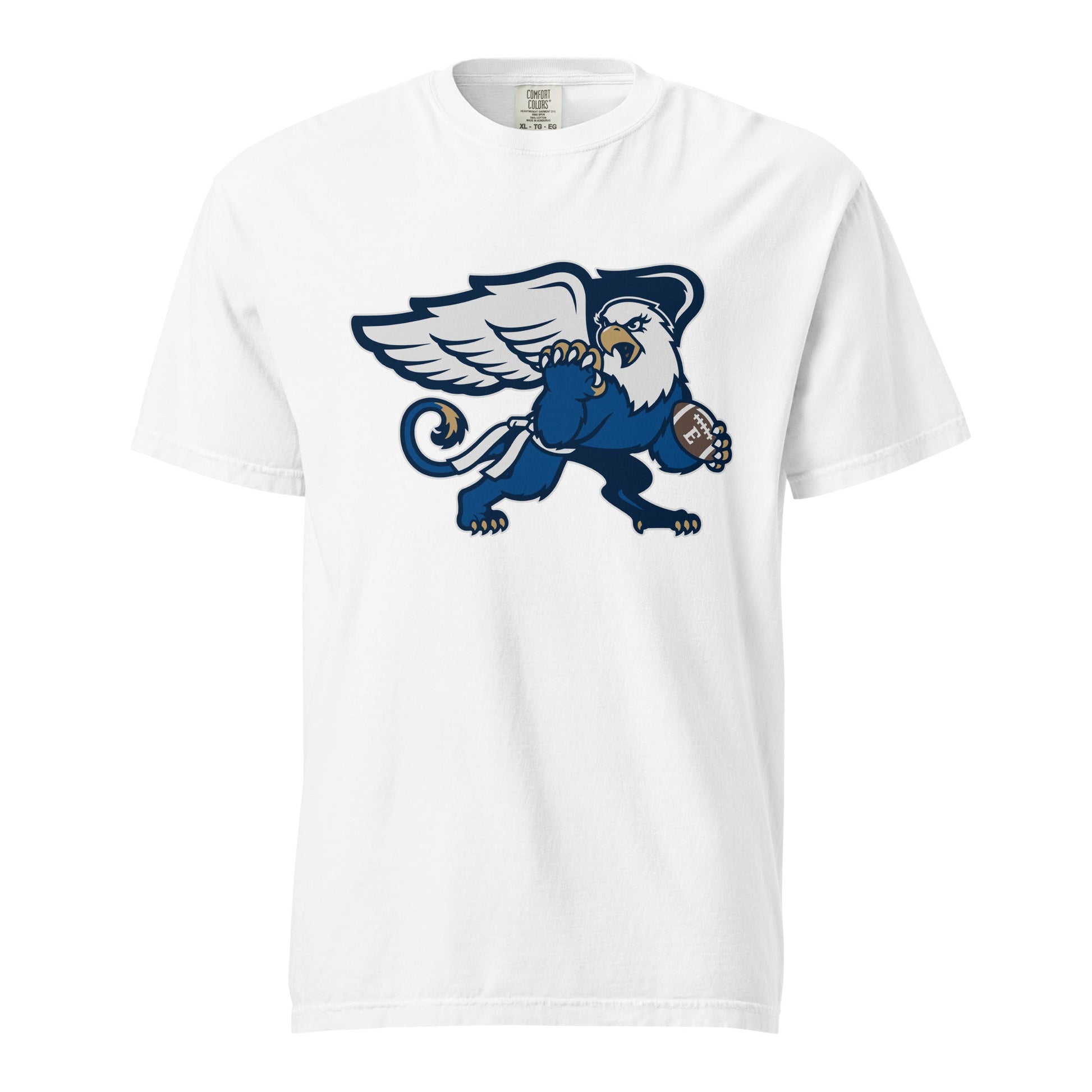Signature | Comfort Colors T-Shirt | LWE Flag Football | Emblem Logo