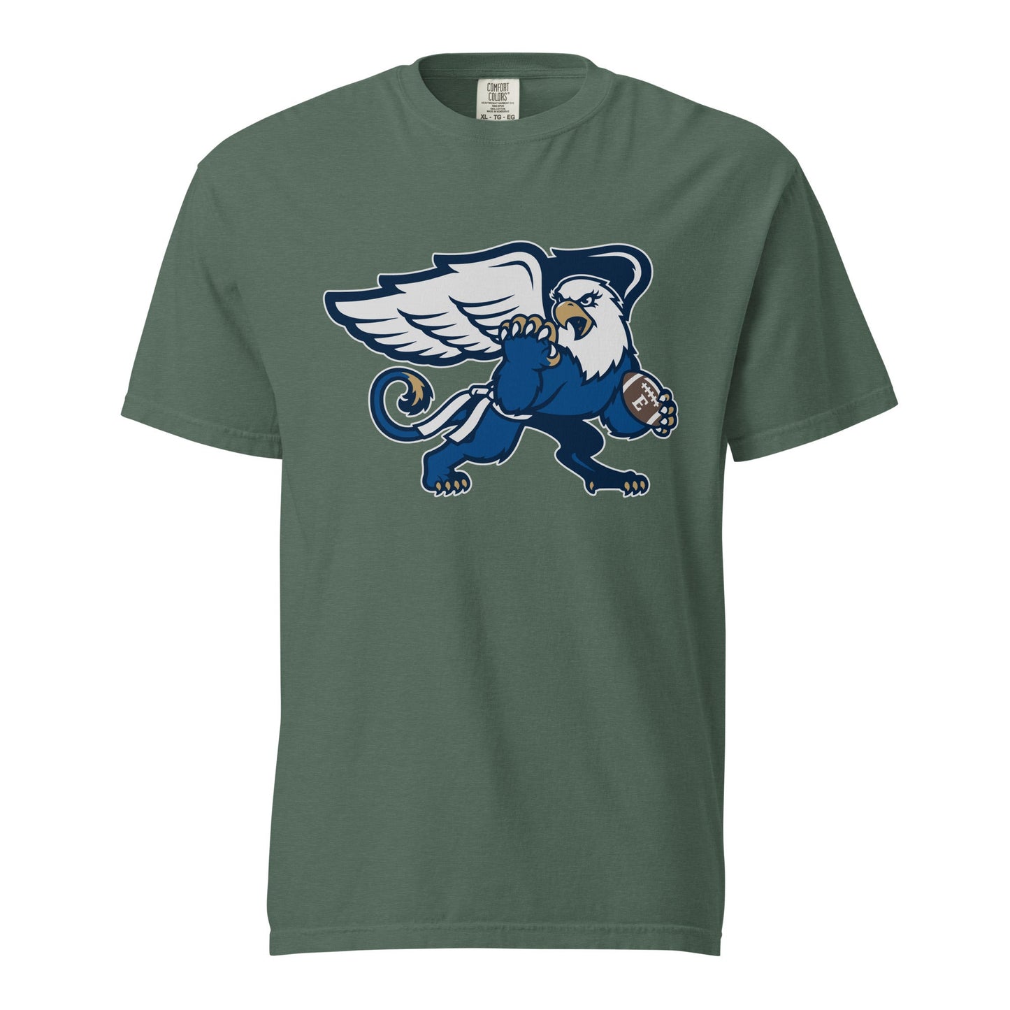 Signature | Comfort Colors T-Shirt | LWE Flag Football | Emblem Logo