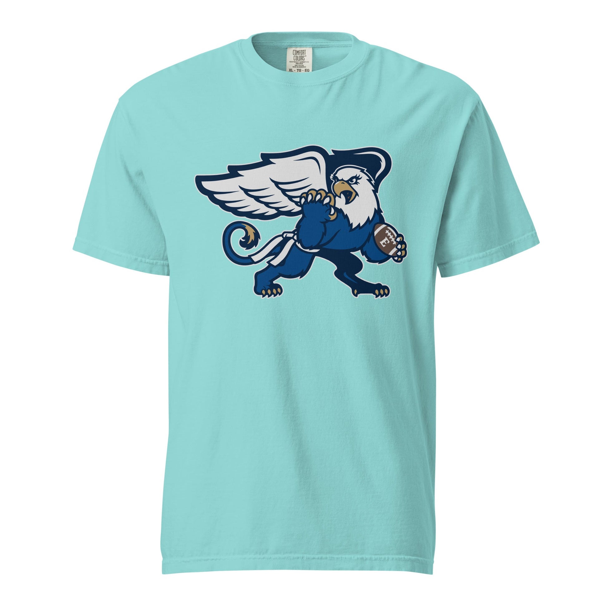 Signature | Comfort Colors T-Shirt | LWE Flag Football | Emblem Logo
