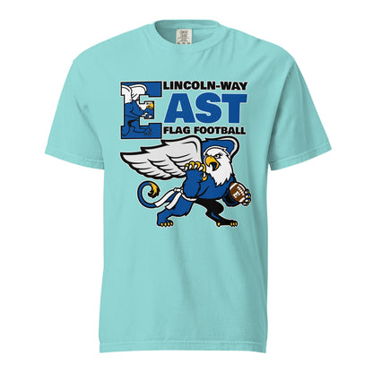 Signature | Comfort Colors T-Shirt | LWE Flag Football | Vanguard Logo