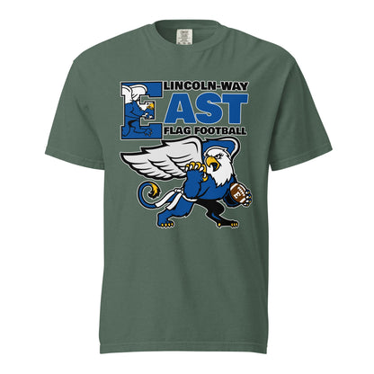 Signature | Comfort Colors T-Shirt | LWE Flag Football | Vanguard Logo