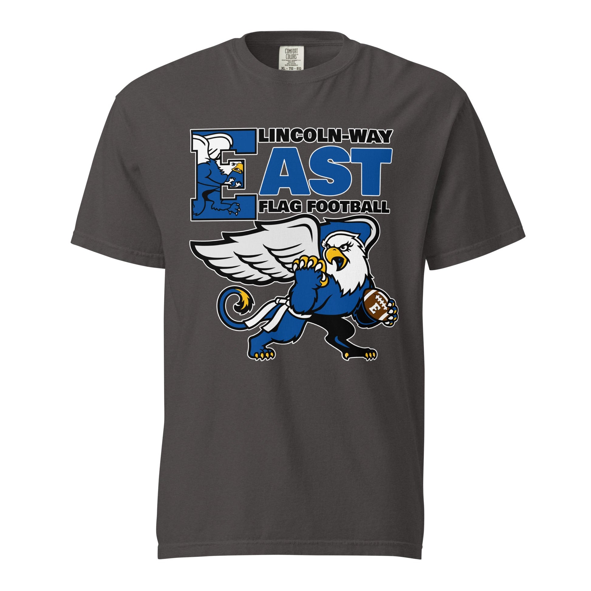 Signature | Comfort Colors T-Shirt | LWE Flag Football | Vanguard Logo