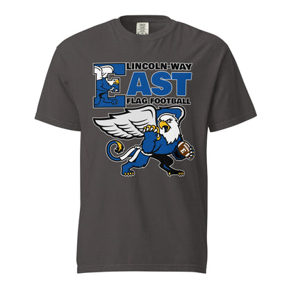 Signature | Comfort Colors T-Shirt | LWE Flag Football | Vanguard Logo