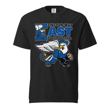 Signature | Comfort Colors T-Shirt | LWE Flag Football | Vanguard Logo