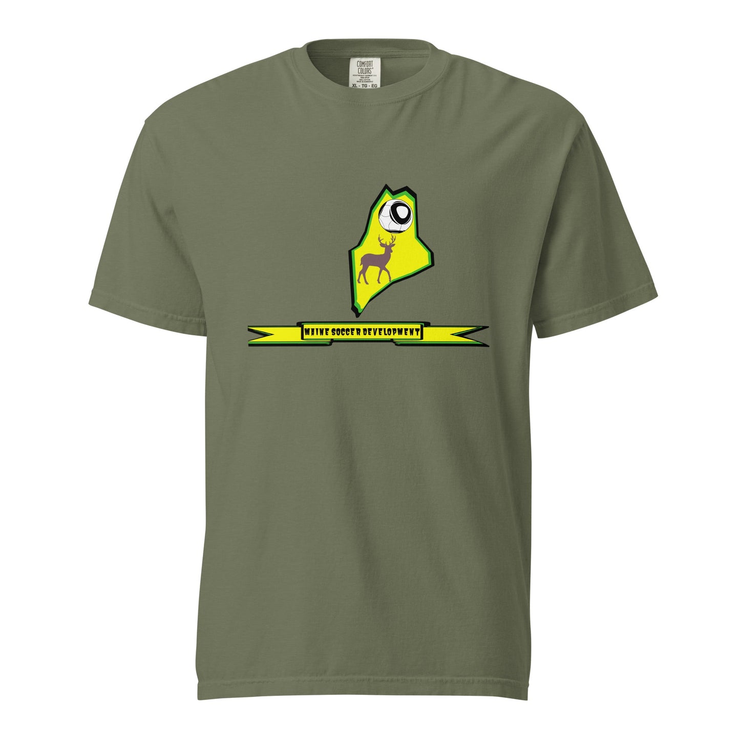 Signature | Comfort Colors T-Shirt | Maine Soccer Development